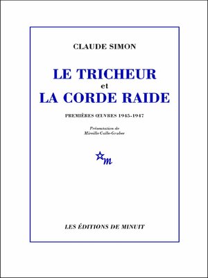 cover image of Le Tricheur et La Corde raide